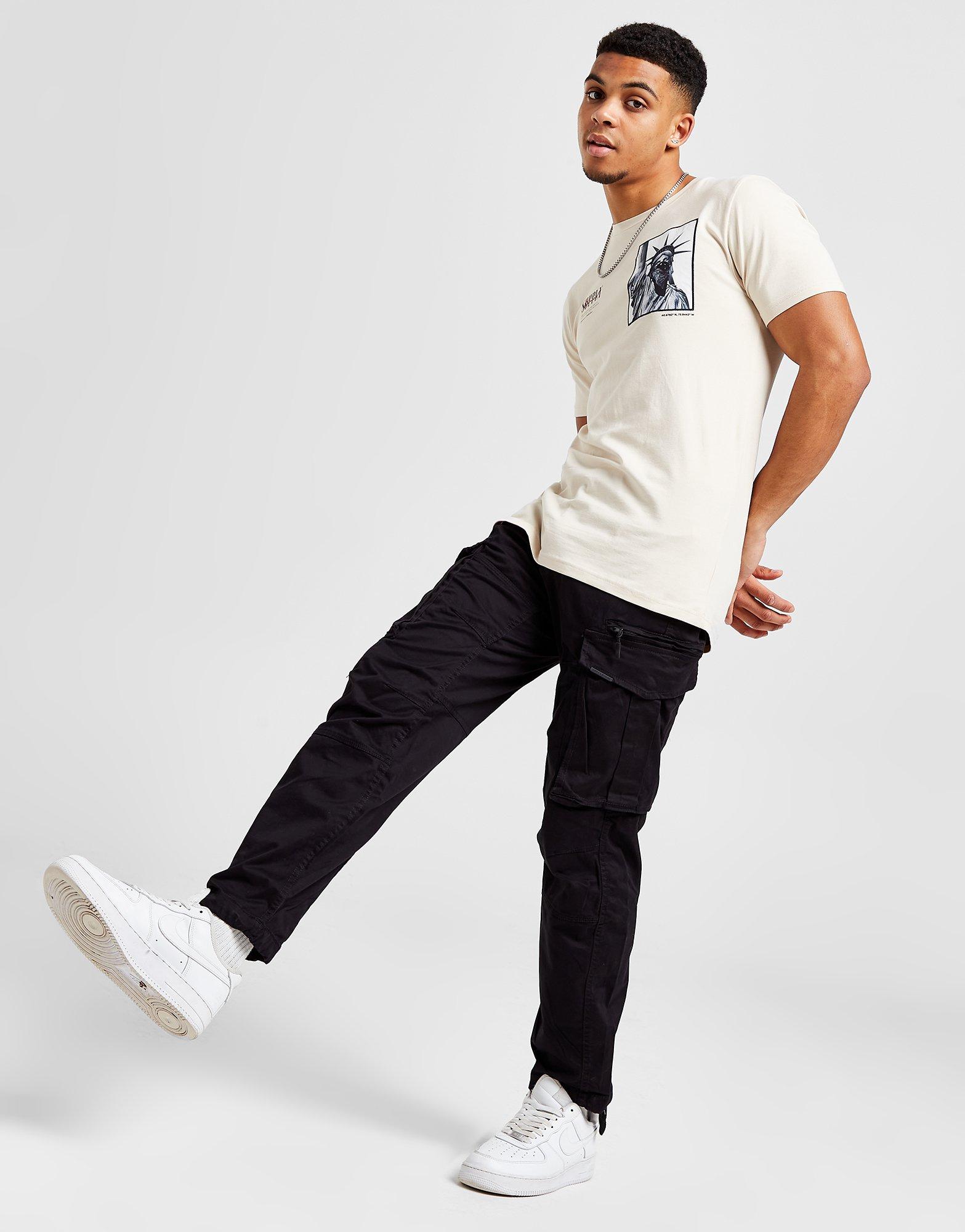 Vyriškos kelnės SUPPLY & DEMAND KELNĖS FLEECE PANTS SUPTM16598 Juoda