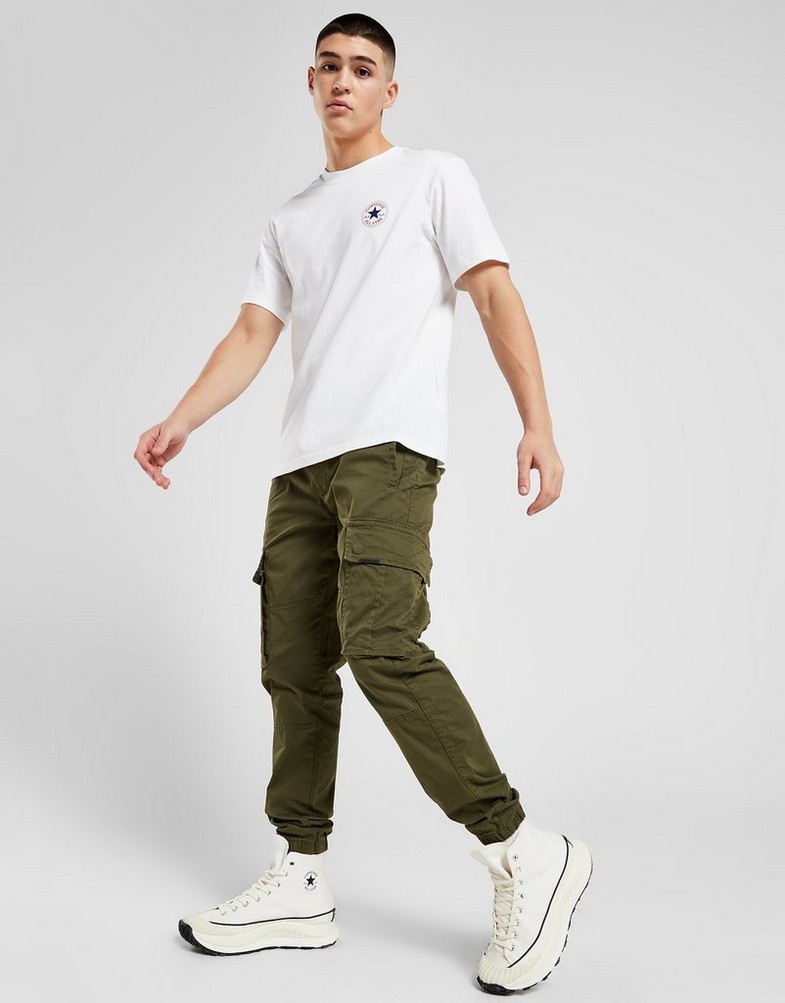 SUPPLY & DEMAND SPODNIE VETO CARGO GREEN SUPTM16597 Khaki