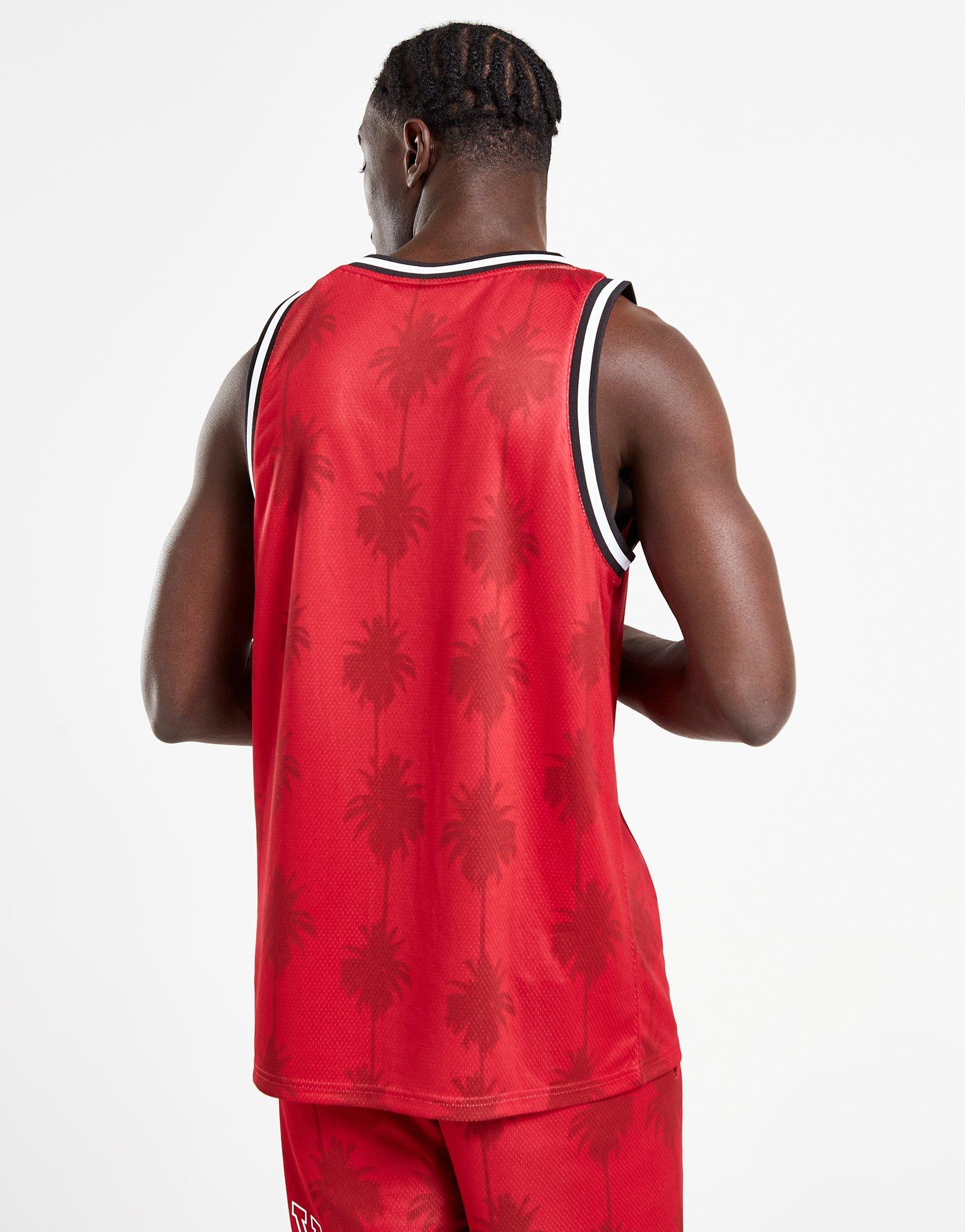 SUPPLY & DEMAND BEZRĘKAWNIK DURANT BB VEST RED VESTS SUPTM16599 Czerwony