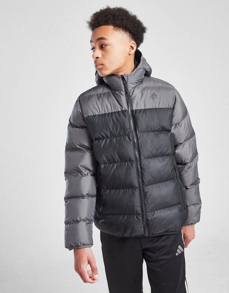 ADIDAS STRIUKĖ  ŽIEMINĖ C/B PADDED JKT GRY/BLK B IP5657 Pilka