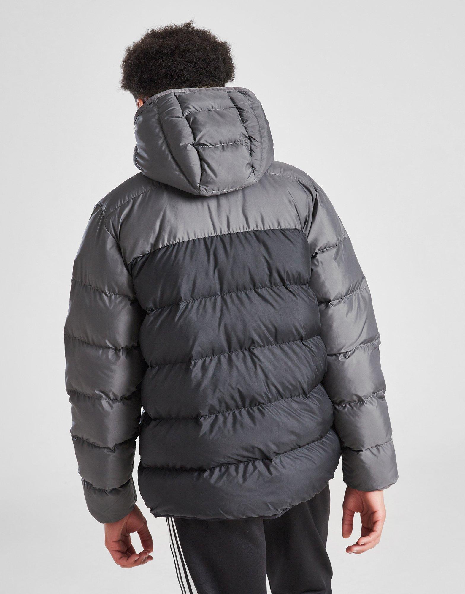 ADIDAS КУРТКА ЗИМОВА C/B PADDED JKT GRY/BLK B IP5657 Сірий