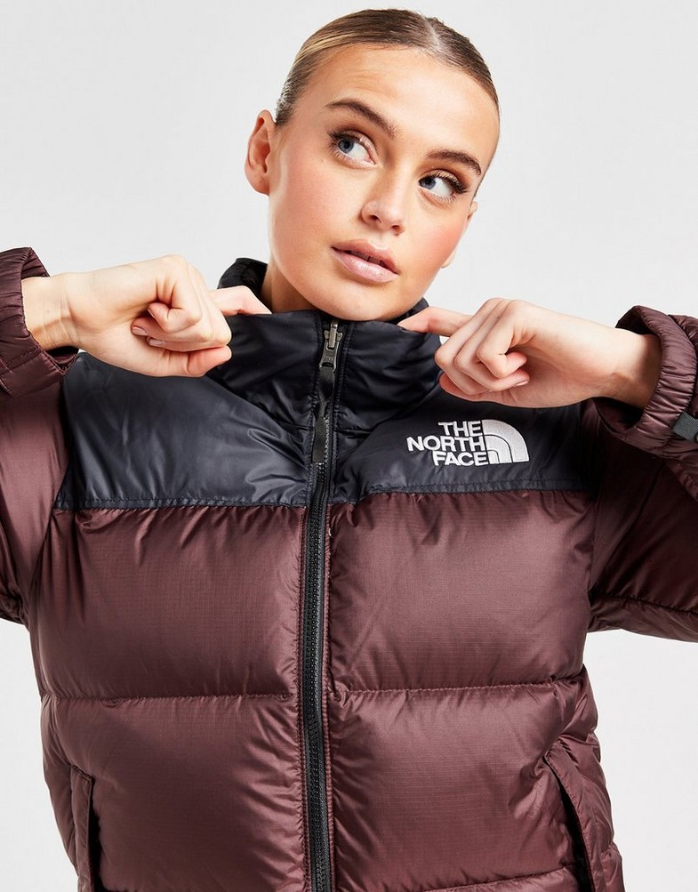 THE NORTH FACE КУРТКА ЗИМОВА NUPTSE 1996 NF0A3XEOLOS1 Коричневий