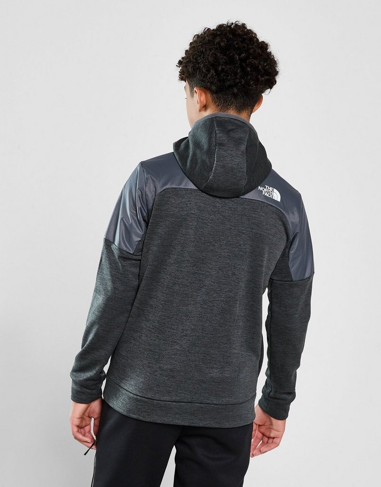 THE NORTH FACE BLUZA ROZPINANA Z KAPTUREM MITTELLE NF0A83H3JCR1 Szary
