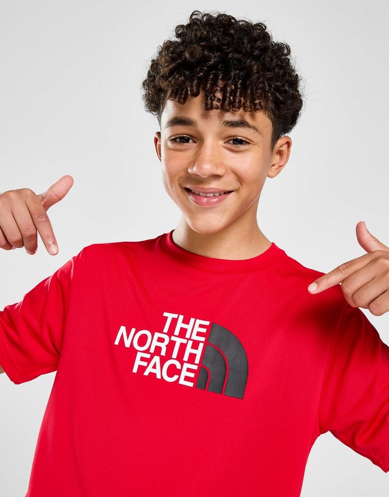Детска тениска THE NORTH FACE ТЕНИСКА REAXION LL T NF0A83HM6821 Червен