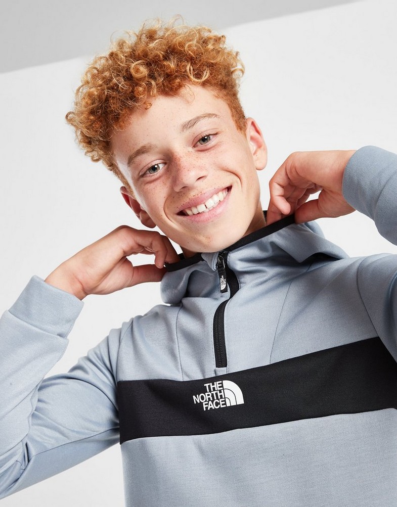 THE NORTH FACE BLUZA Z KAPTUREM KAVEH QZ HD TW NF0A83HC0JS1 Szary