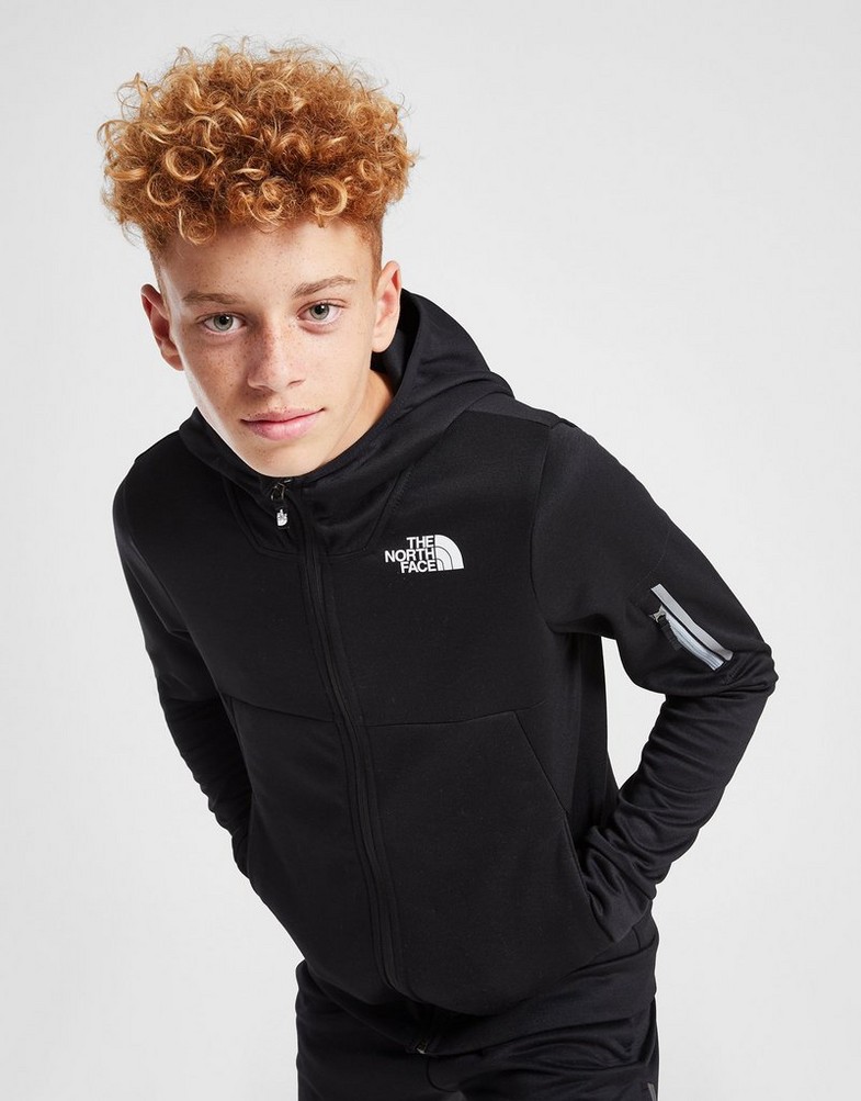 Gyerek pulóver THE NORTH FACE PULÓVER CIPZÁRAS KAPUCNIS KAVEH FZ NF0A86M40K31 Fekete