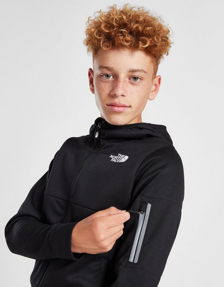 Gyerek pulóver THE NORTH FACE PULÓVER CIPZÁRAS KAPUCNIS KAVEH FZ NF0A86M40K31 Fekete