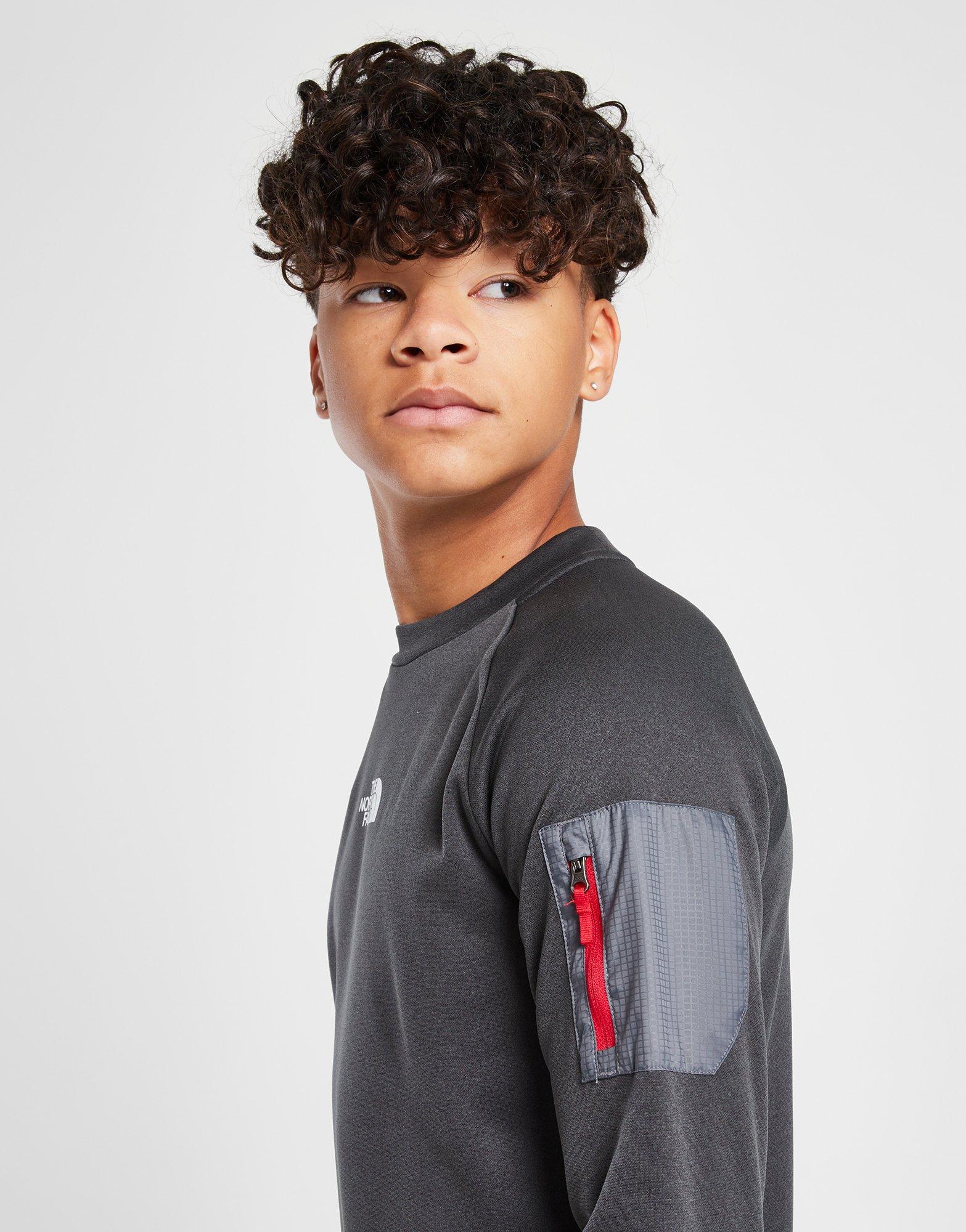 Bluză pentru copii THE NORTH FACE BLUZĂ MITTELLEGI CRW NF0A86M3JCR1 Gri