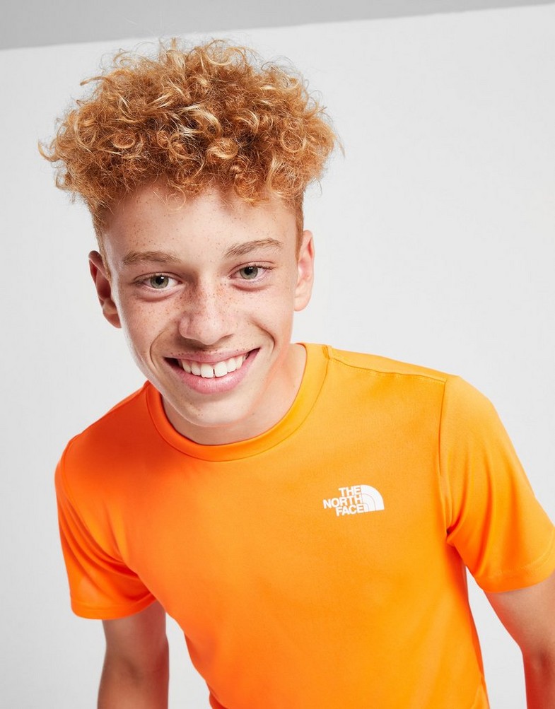 Дитячі футболки THE NORTH FACE ФУТБОЛКА REAXION T NF0A83HMBEH1 Помаранчевий