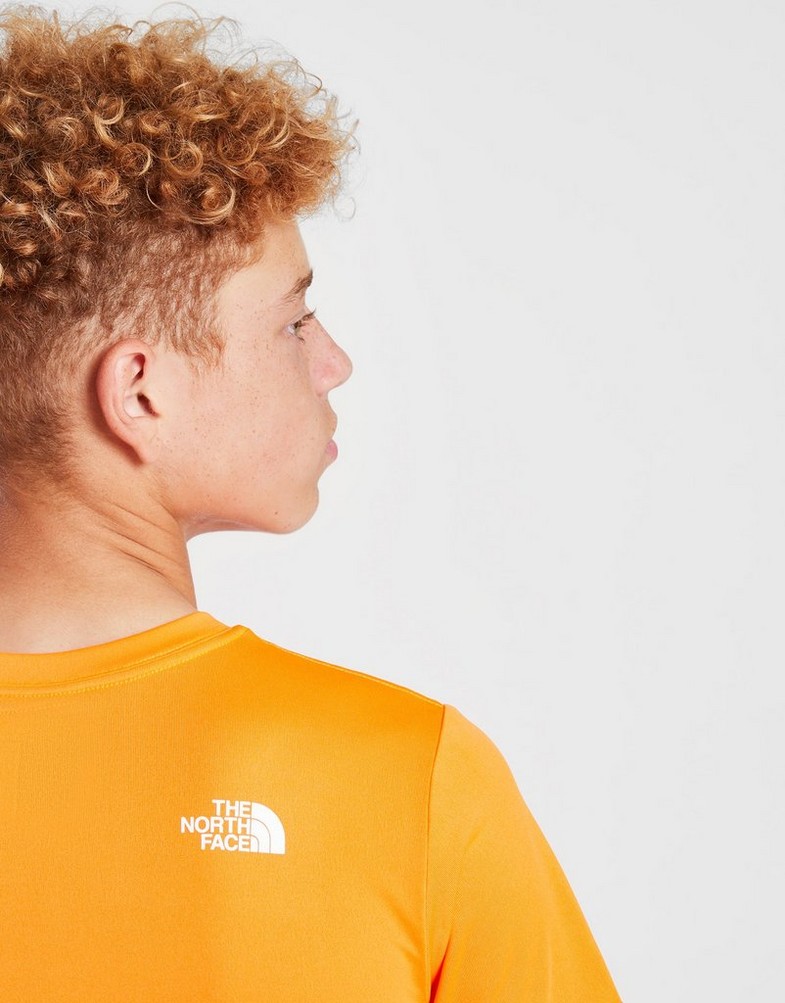 Дитячі футболки THE NORTH FACE ФУТБОЛКА REAXION T NF0A83HMBEH1 Помаранчевий