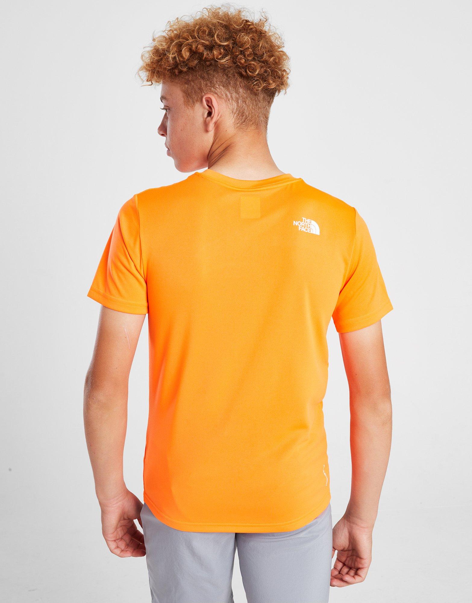 Gyerek póló THE NORTH FACE PÓLÓ REAXION T NF0A83HMBEH1 Narancssárga