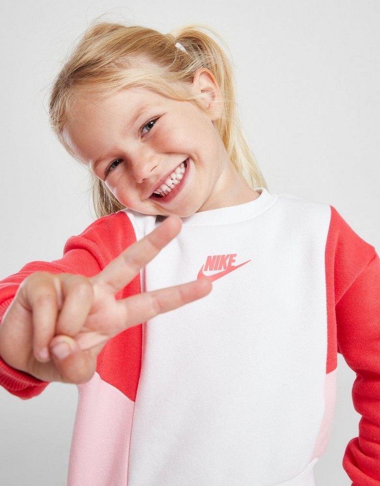Detská tepláková súprava NIKE SÚPRAVA CB SUIT 16L203R26 Biela