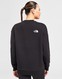 THE NORTH FACE BLUZA BOX GRPHC CREW BLK/ORG