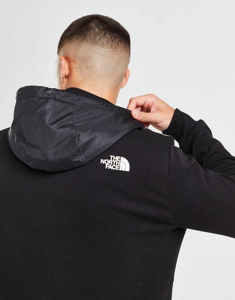 Pánska mikina THE NORTH FACE MIKINA S KAPUCÍ TAPE OH HOOD A83GE Černá