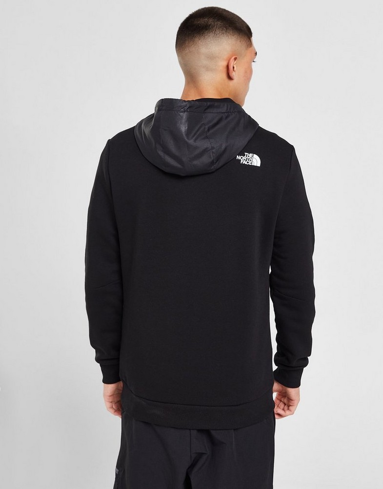 Pánska mikina THE NORTH FACE MIKINA S KAPUCÍ TAPE OH HOOD A83GE Černá