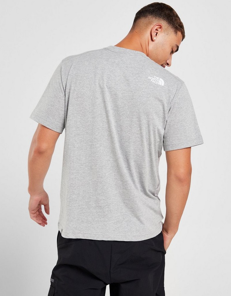 Koszulka, t-shirt męski THE NORTH FACE T-SHIRT NEW CB TEE GYM A87MR Biały