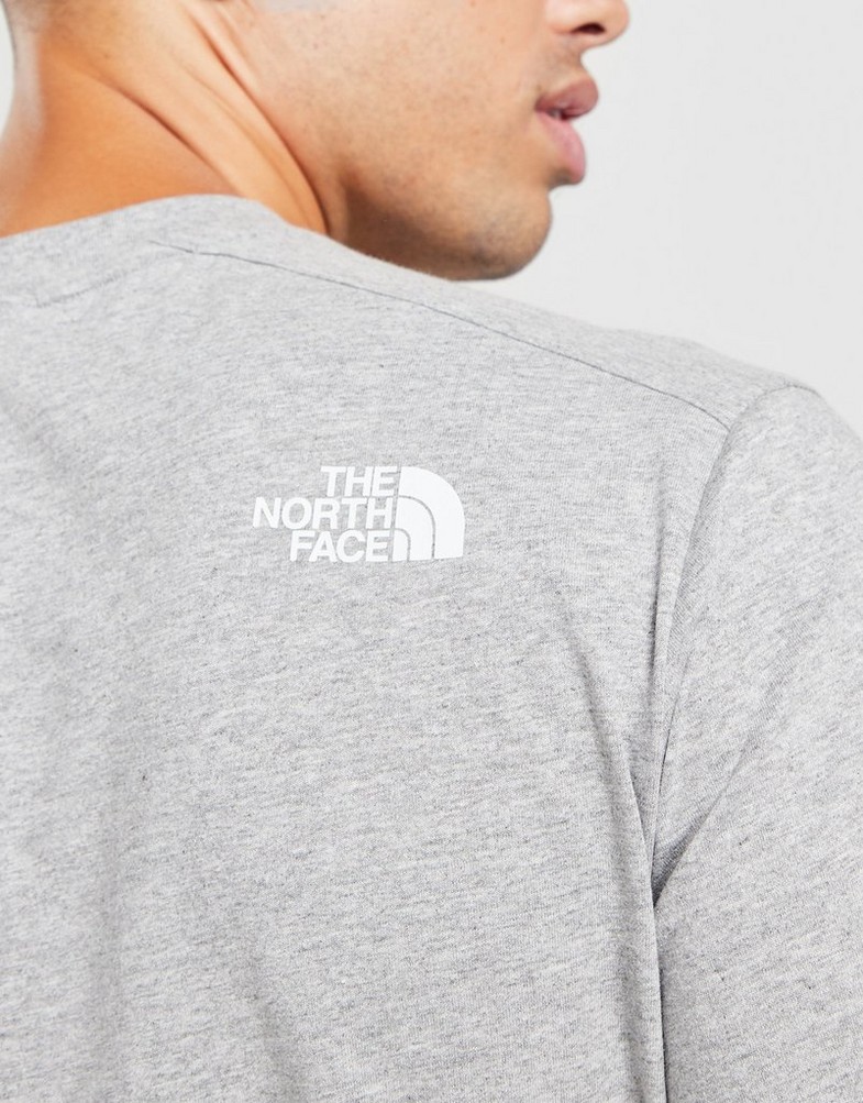 Koszulka, t-shirt męski THE NORTH FACE T-SHIRT NEW CB TEE GYM A87MR Biały