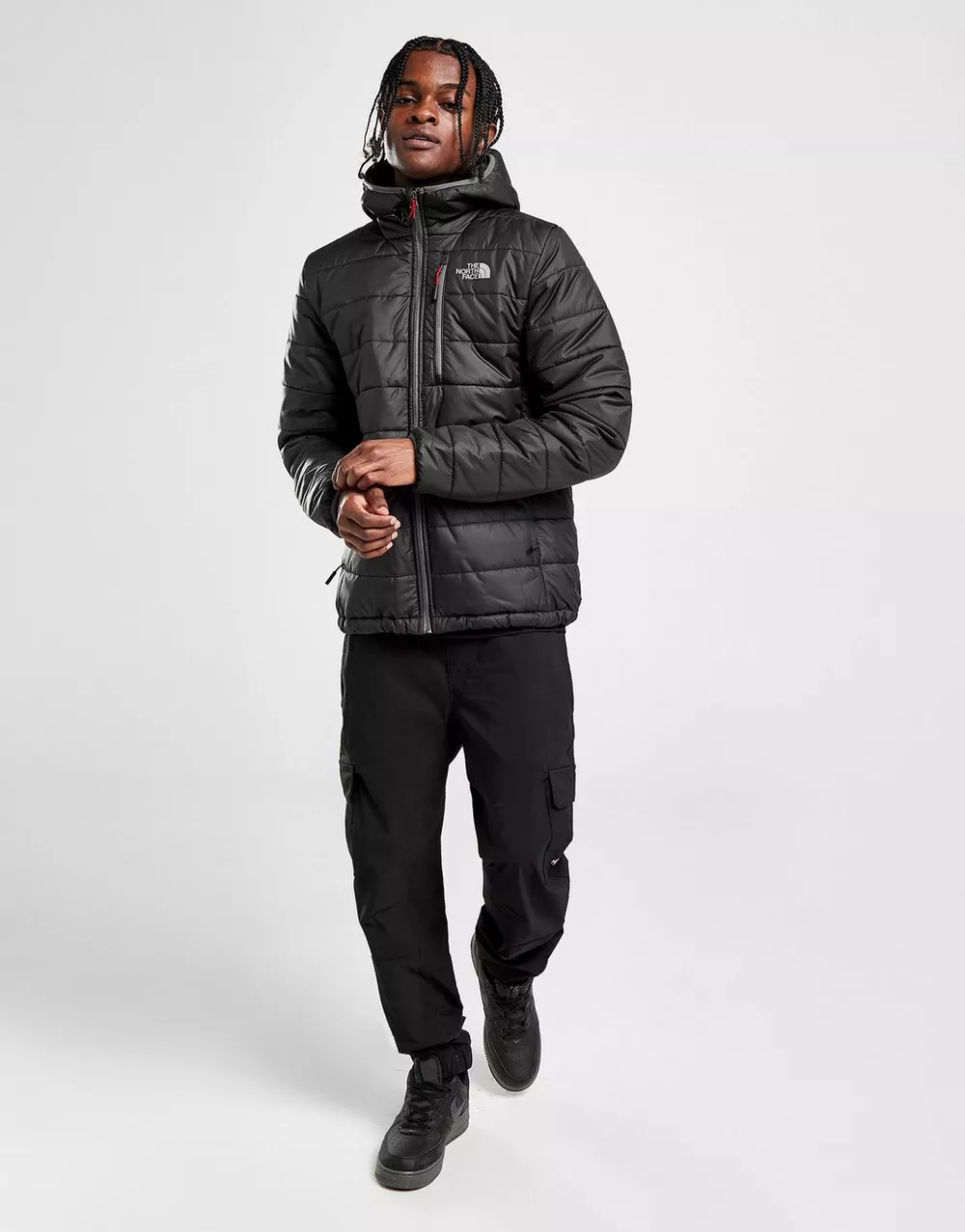 THE NORTH FACE КУРТКА LUNGERN PAD JKT BK, фото 1 з 6