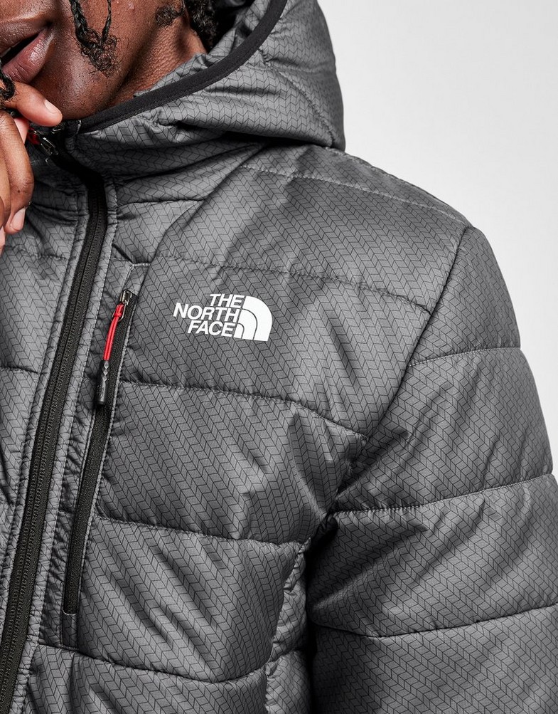 THE NORTH FACE КУРТКА ЗИМОВА LUNGERN PAD JKT AOP NF0A86MYOLO1 Сірий