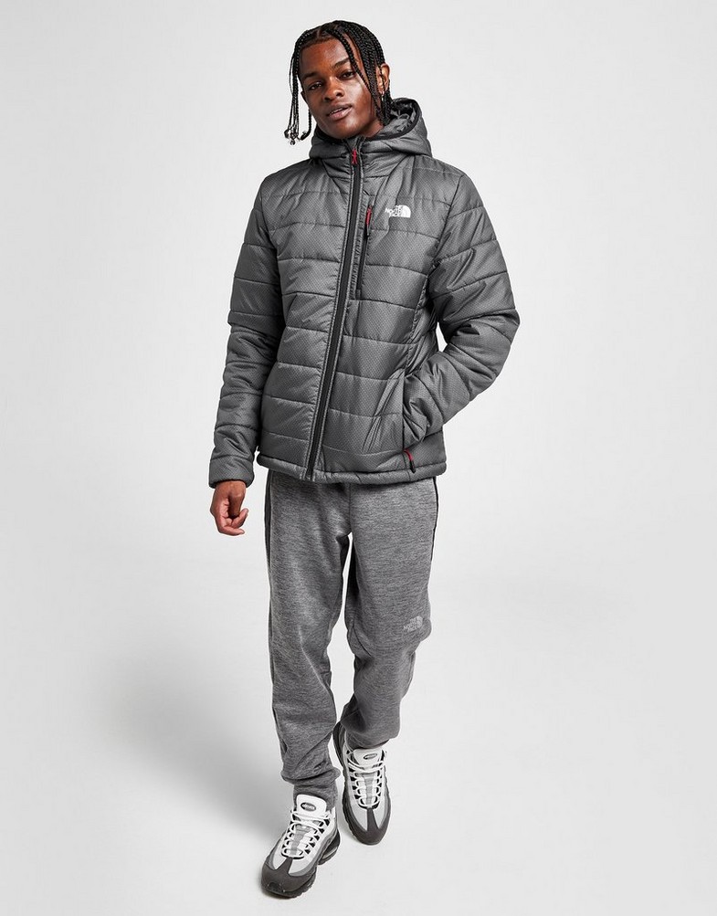 THE NORTH FACE КУРТКА ЗИМОВА LUNGERN PAD JKT AOP NF0A86MYOLO1 Сірий