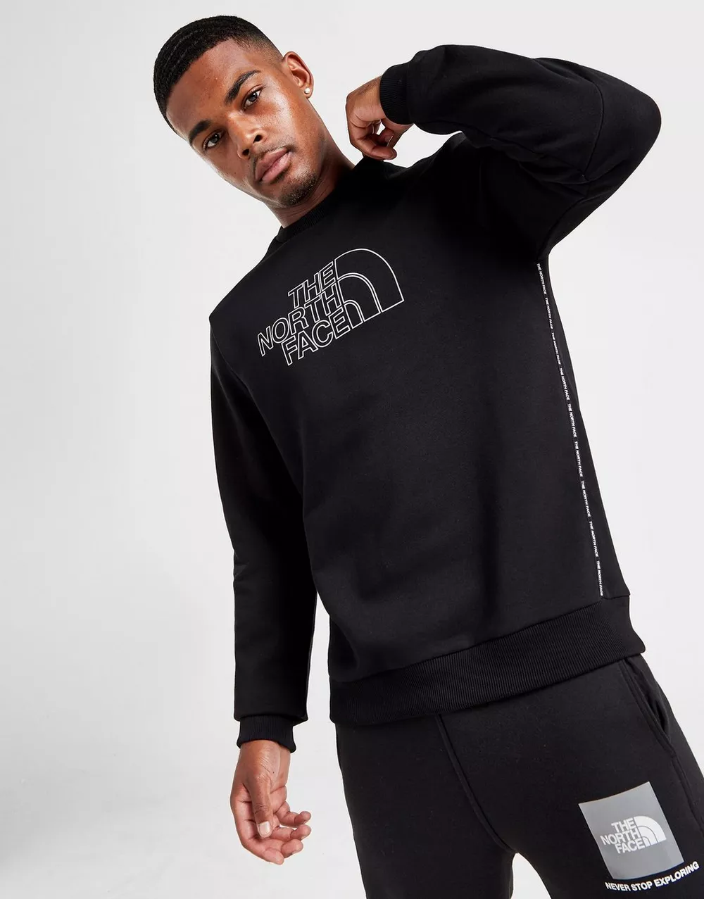 THE NORTH FACE КОФТА TAPE CREW SWEAT, фото 1 з 5