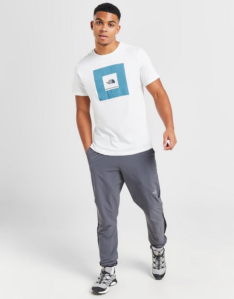 Koszulka, t-shirt męski THE NORTH FACE T-SHIRT FRONT INFIL T TEE5 Biały
