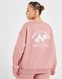 PINK SODA PULÓVER PARADISE CREW ROSE