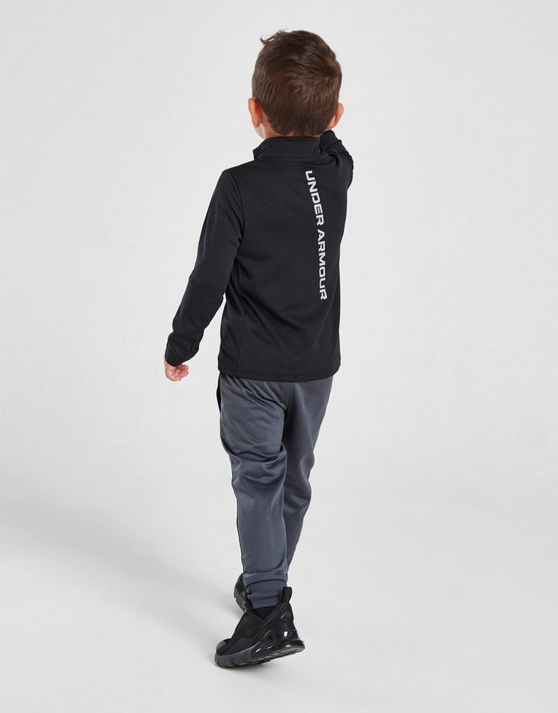 Gyerek melegítőszett UA CENTRIC BRAN 1/4 ZIP ST BLK/GRY 25UAFGI85D-001 Fekete