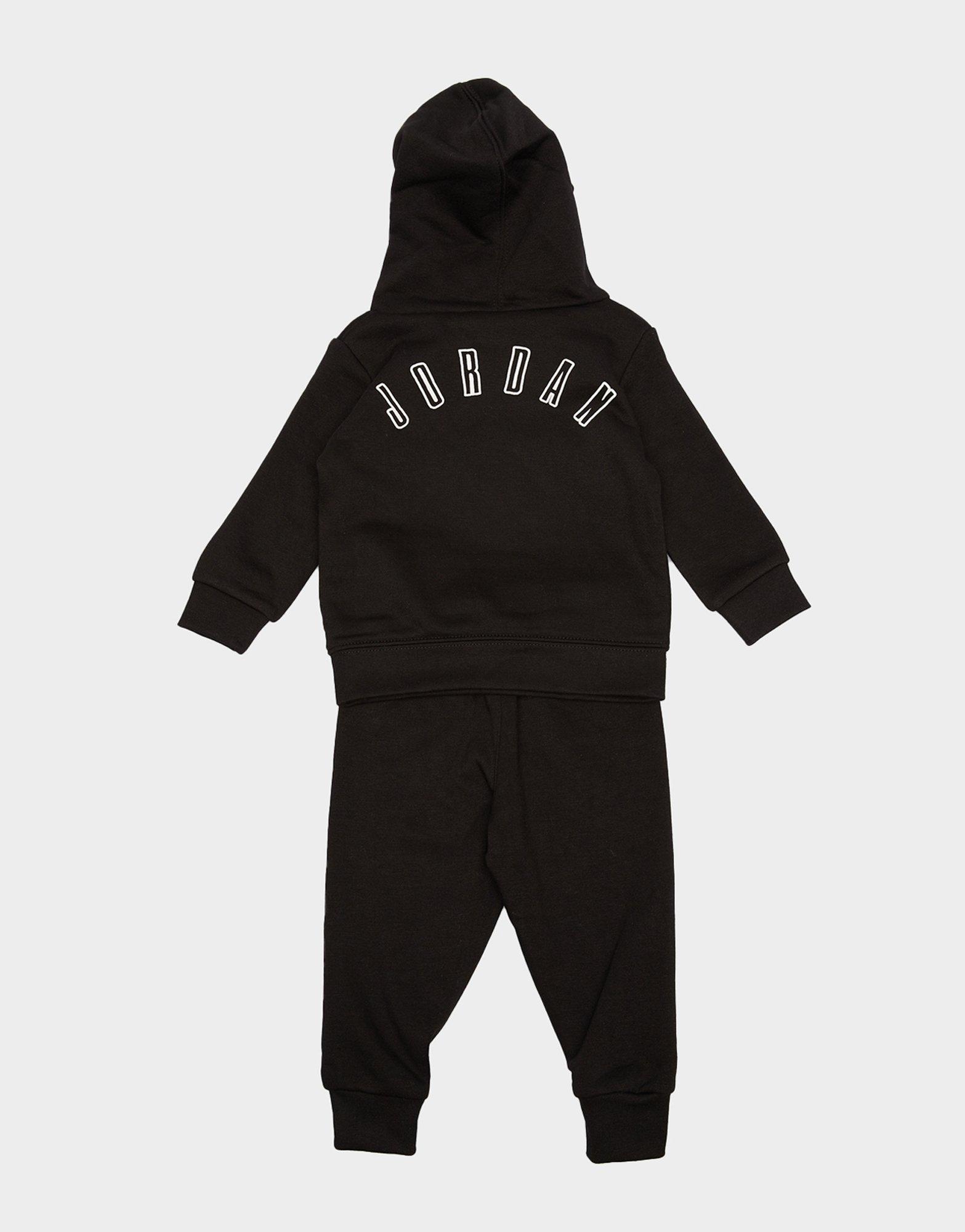 Детски анцуг JORDAN КОМПЛЕКТ JDB MJ MVP FLC PO SET 65C556-023 Черен