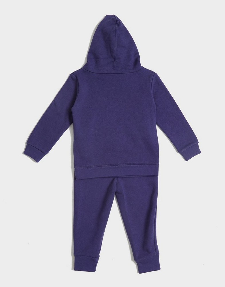 Komplet dresowy dziecięcy JORDAN KOMPLET JDN MJ ESSENTIALS FLC PO SET 65C589-PAM Fioletowy