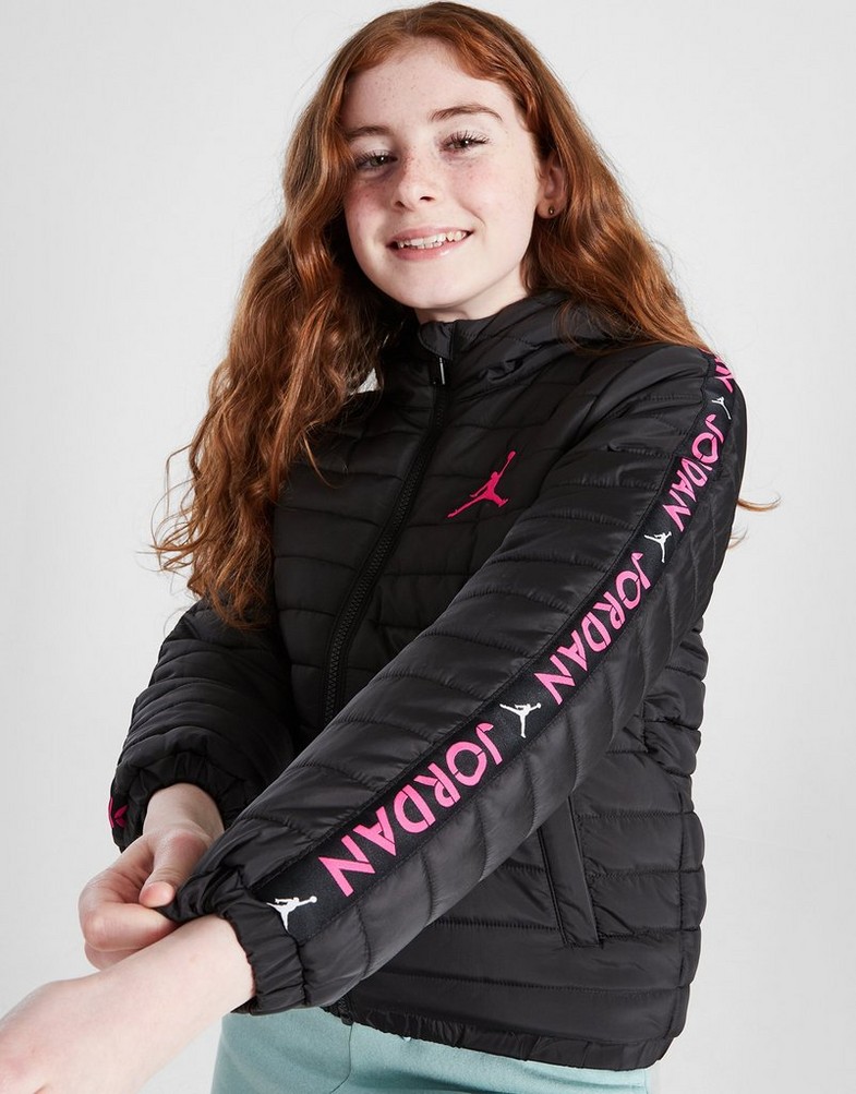 JORDAN КУРТКА ЗИМОВА TAPE PADDED JKT BL 45C787-023 Чорний