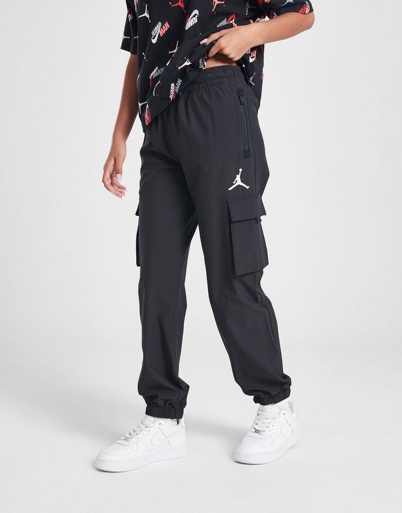 Дитячі штани JORDAN ШТАНИ JDG JORDAN POST UP CARGO G 45C654-023 Чорний