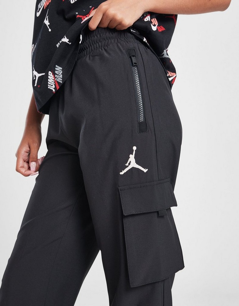 Дитячі штани JORDAN ШТАНИ JDG JORDAN POST UP CARGO G 45C654-023 Чорний