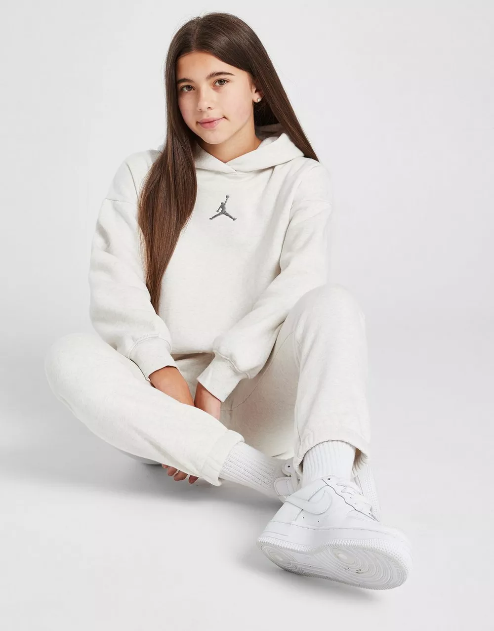 NikeHad JORDAN КОФТА З КАПЮШОНОМ ICON PLAY PO HOODIE GIRL G, фото 1 з 5