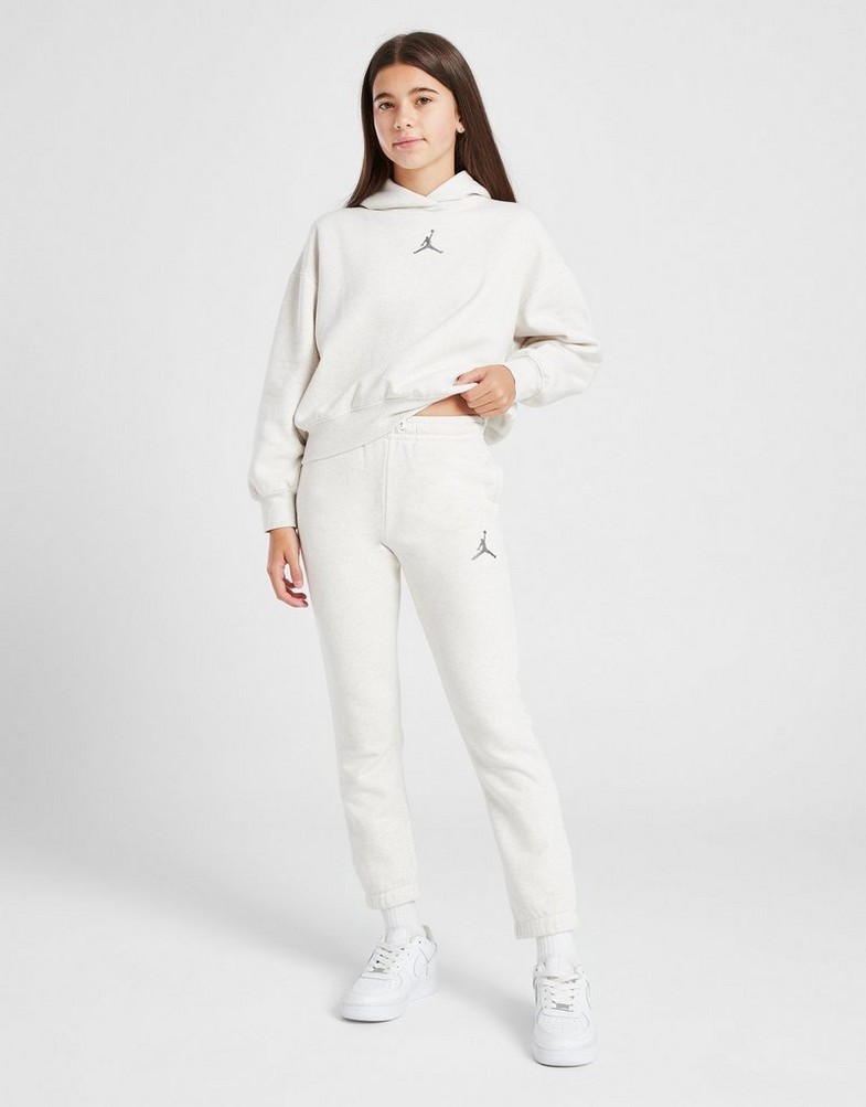 JORDAN SPODNIE ICON PLAY FLC PANT GIRL G 45C696-W6N Beżowy