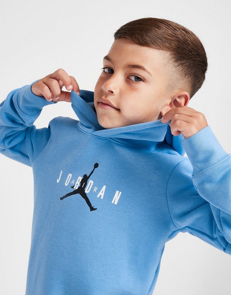 Detská tepláková súprava JORDAN SÚPRAVA BADGE HD ST BLU 85C839-B9F Modrá
