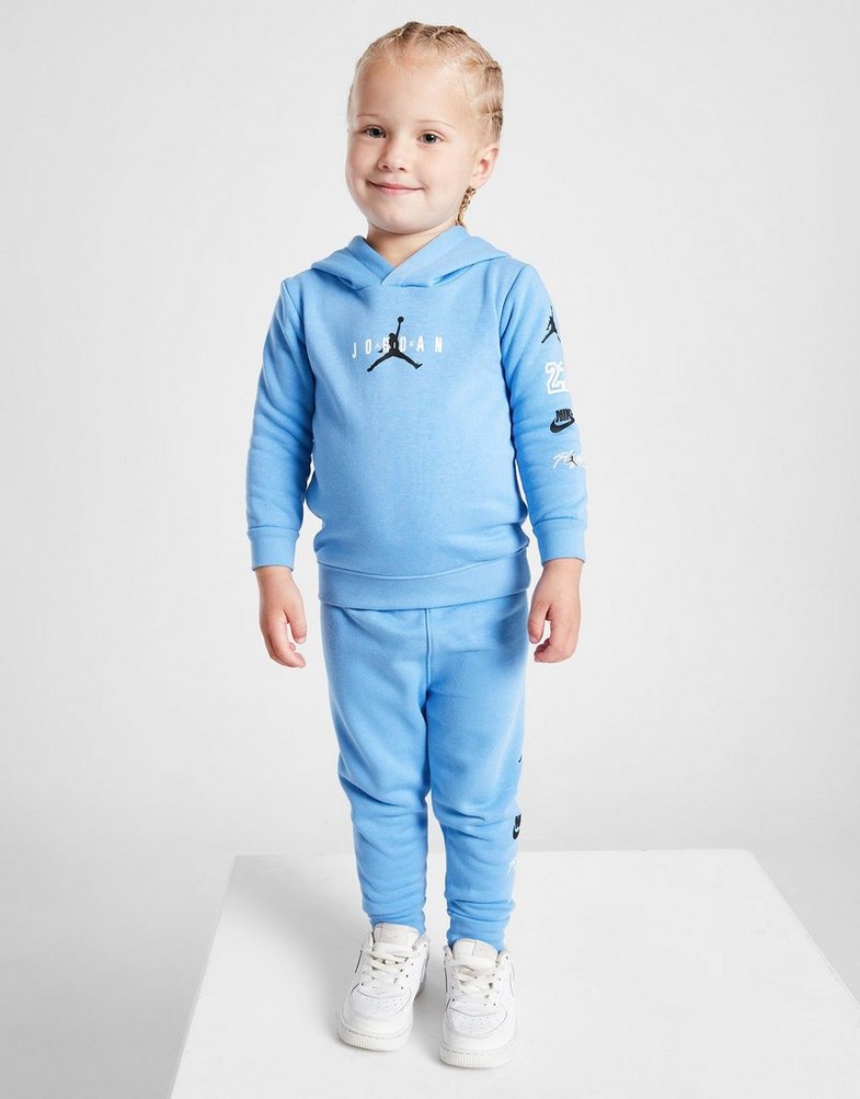 Komplet dresowy dziecięcy JORDAN KOMPLET LOGO HD ST SKY BL 65C839-B9F Niebieski