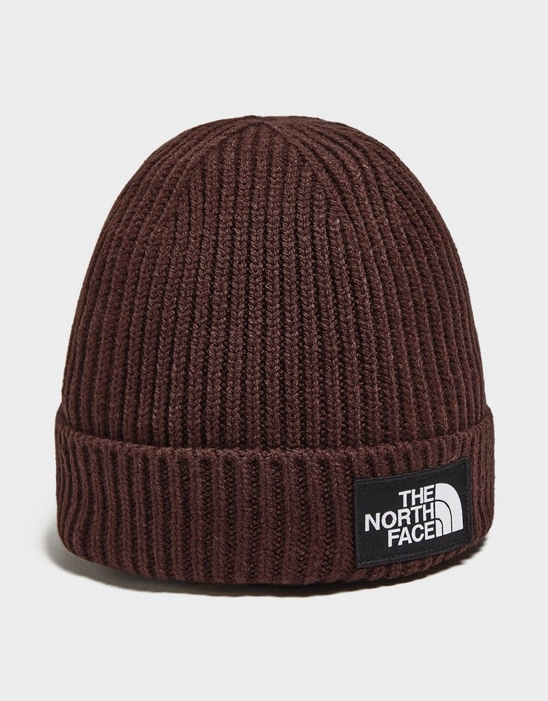 Dámska zimná čiapka THE NORTH FACE ČIAPKA TNF LOGO BOX CUFFED BNE NF0A8CHE1OI1 Čierna