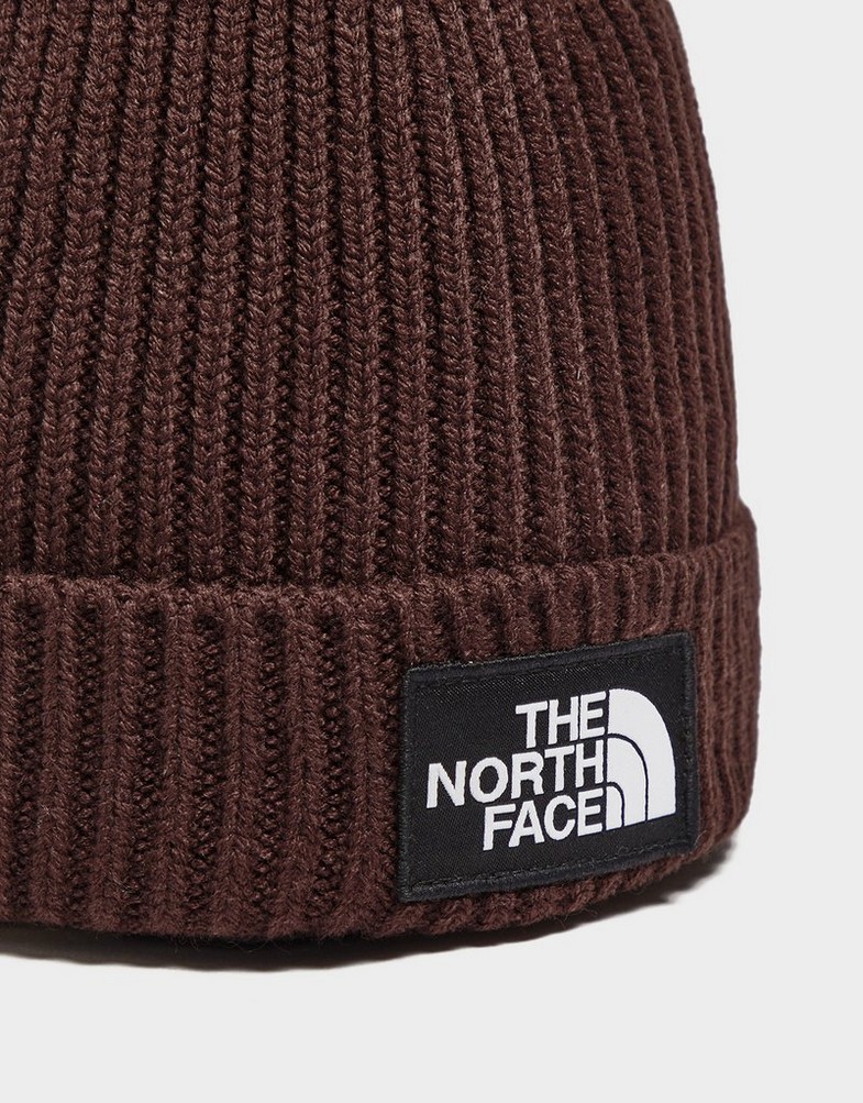 Dámska zimná čiapka THE NORTH FACE ČIAPKA TNF LOGO BOX CUFFED BNE NF0A8CHE1OI1 Čierna