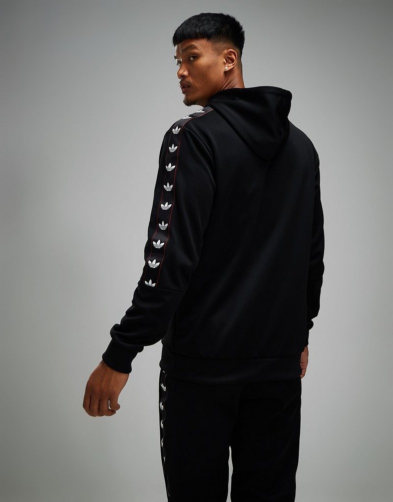 Bluza męska ADIDAS BLUZA Z KAPTUREM MONO TAPE OH HD SWEATHIRT IP6303 Czarny