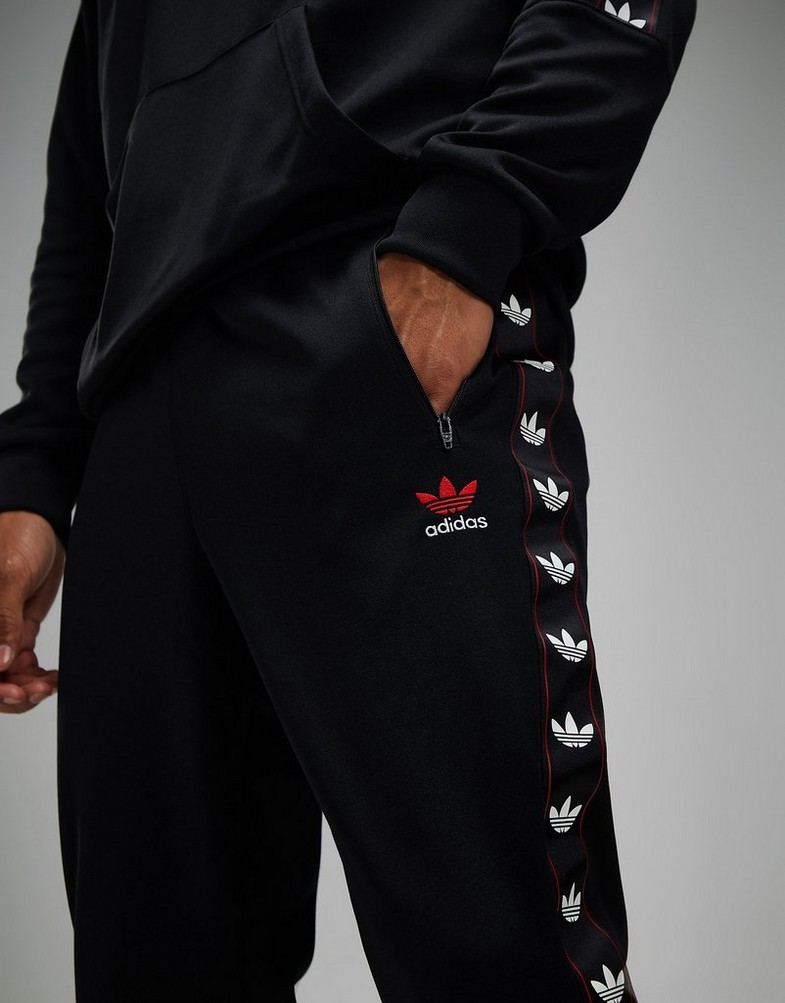 Pánske nohavice ADIDAS NOHAVICE  MONO TAPE PNT BLK IP6304 Čierna