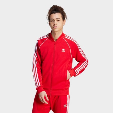 ADIDAS PULÓVER CIPZÁRAS SSTAR TT RED