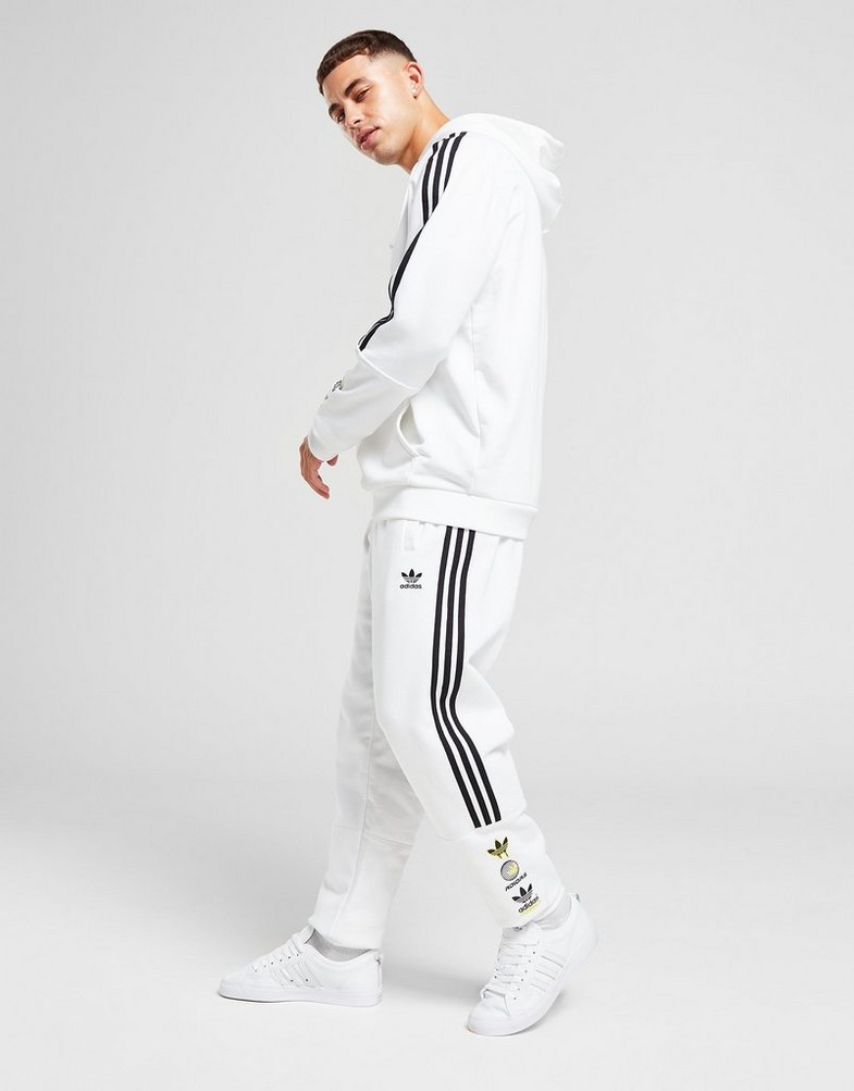 ADIDAS SPODNIE STICKER PANTS PANTS IT9015 Biały