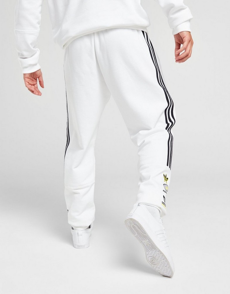 ADIDAS SPODNIE STICKER PANTS PANTS IT9015 Biały