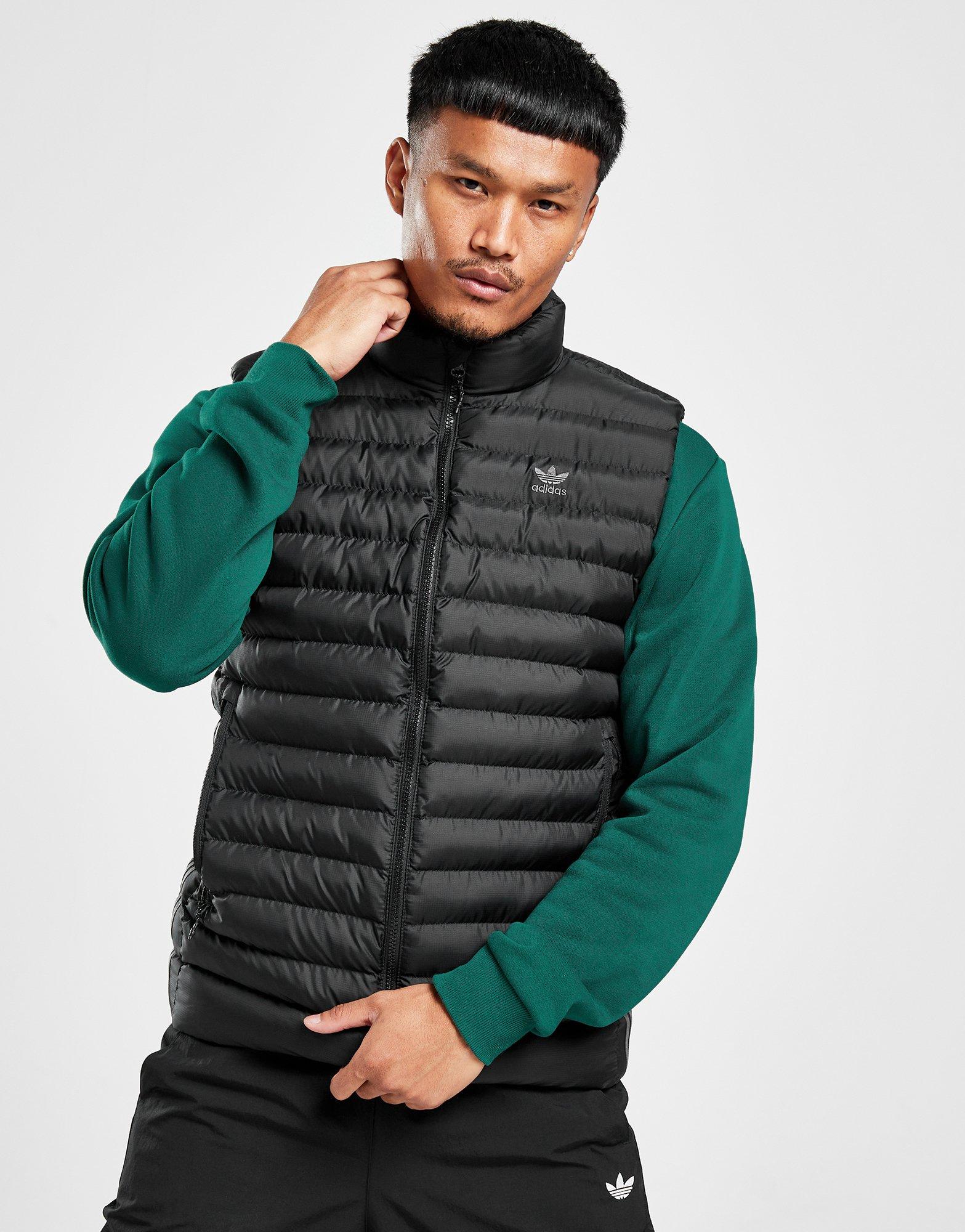 Vestă pentru bărbați ADIDAS VESTĂ GILET BLK IM2322 Negru