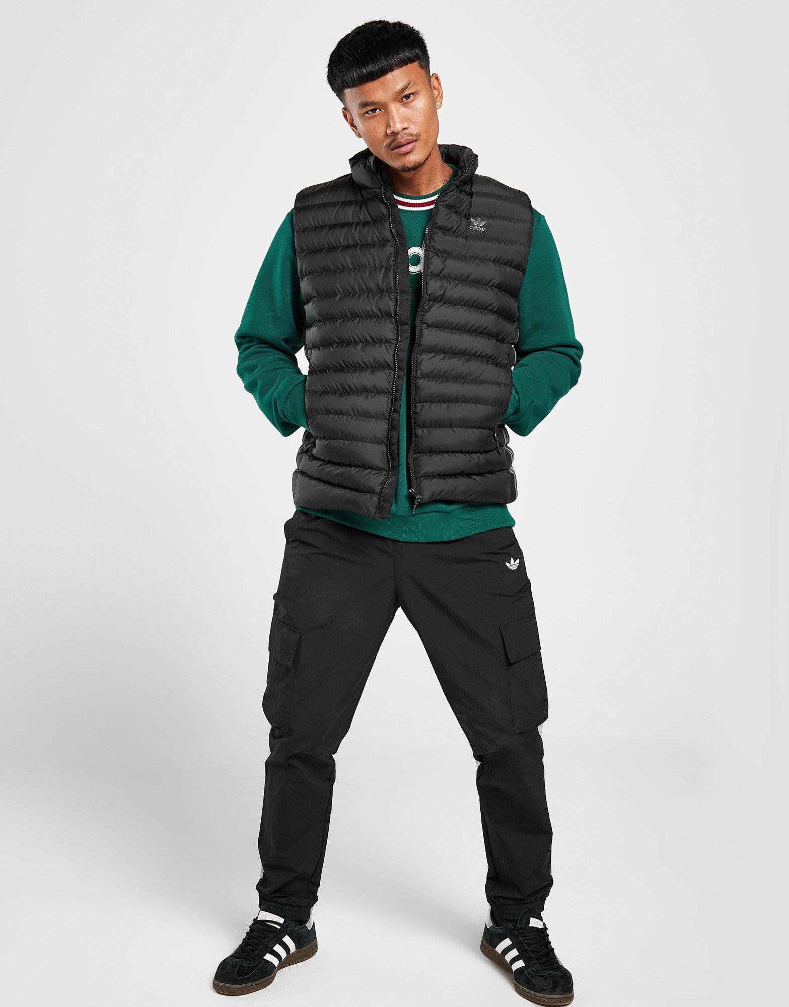 Vestă pentru bărbați ADIDAS VESTĂ GILET BLK IM2322 Negru