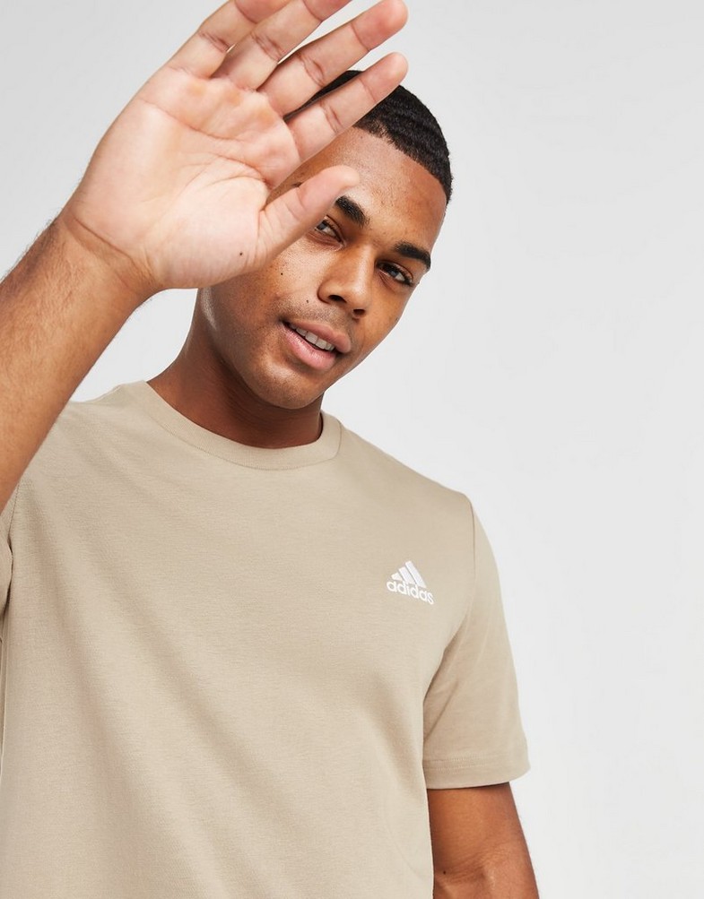 Koszulka, t-shirt męski ADIDAS T-SHIRT . IR9981 Beżowy