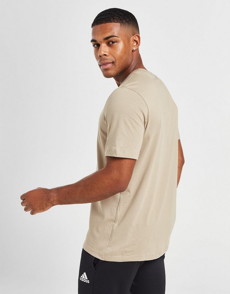 Koszulka, t-shirt męski ADIDAS T-SHIRT . IR9981 Beżowy