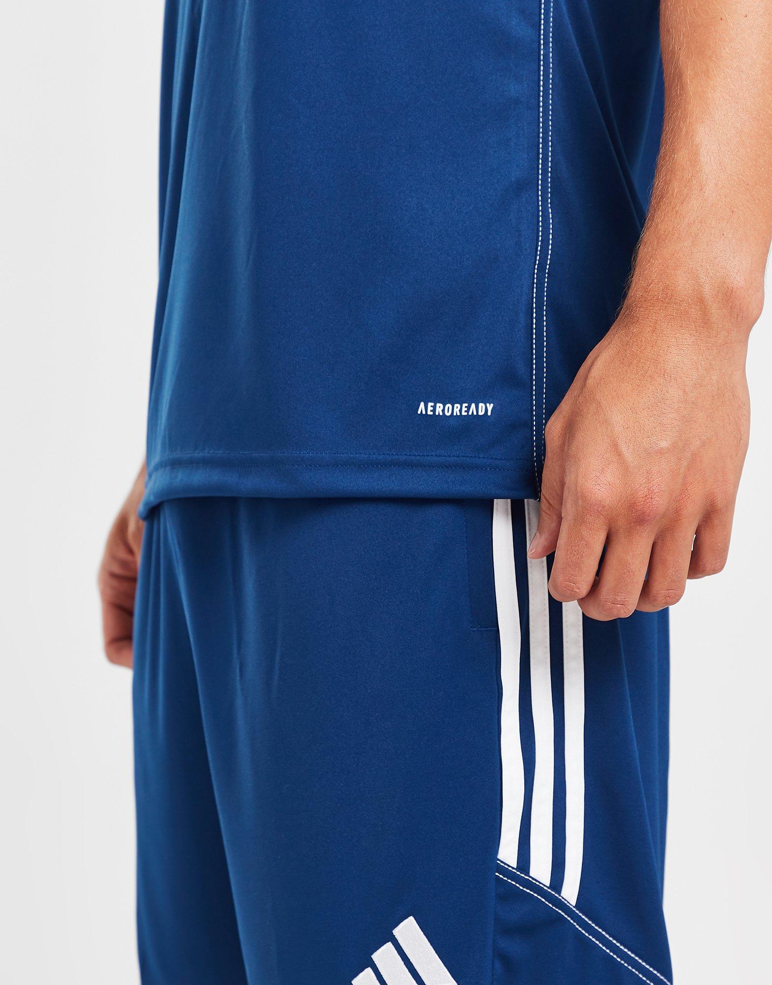 Koszulka, t-shirt męski ADIDAS T-SHIRT . IN8191 Niebieski