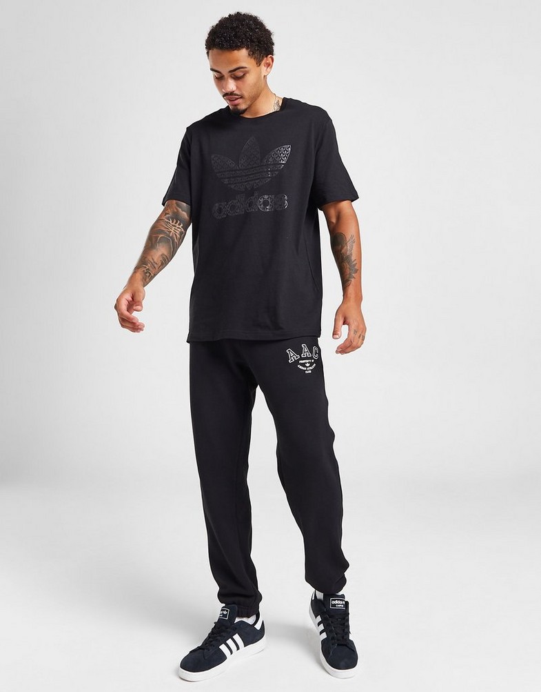 Tricou pentru bărbați ADIDAS TRICOU MONO STATE TEE BLK